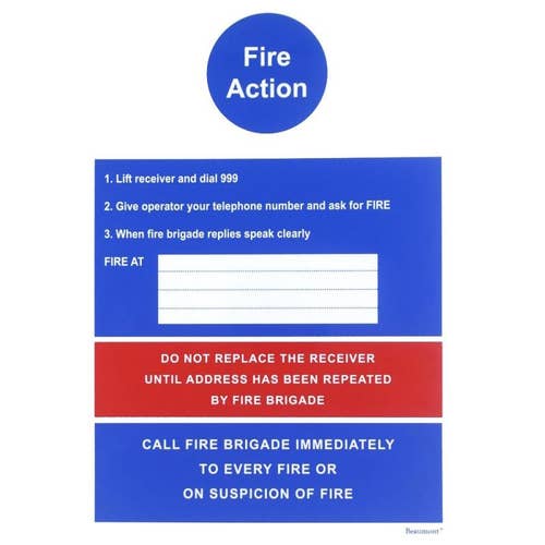 Beaumont_A4_Fire_Action_Sign_1x1_Case_of_1.jpeg