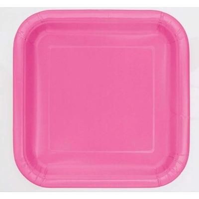 unique-square-7in-hot-pink-16-plates_UNIQUE_SQUARE_7IN_HOT_PINK_16_PLATES_.jpeg